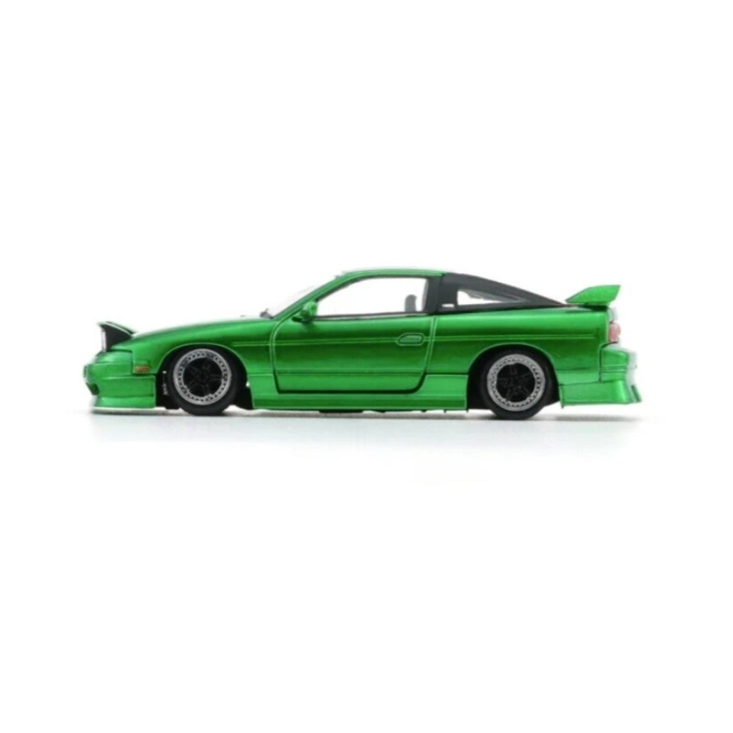 Nissan 180SXPRS13 (RHD Interchangeable Wheels and Bumpers) in Metallic Green