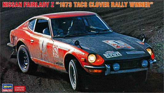 Nissan Fairlady Z (TACS Clover Rally Winner 1973) [Kit] in Red/Black
