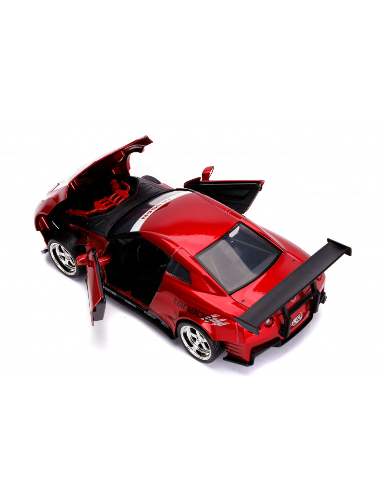 Nissan GT-R (With Red Ranger Figure 2009) in Red