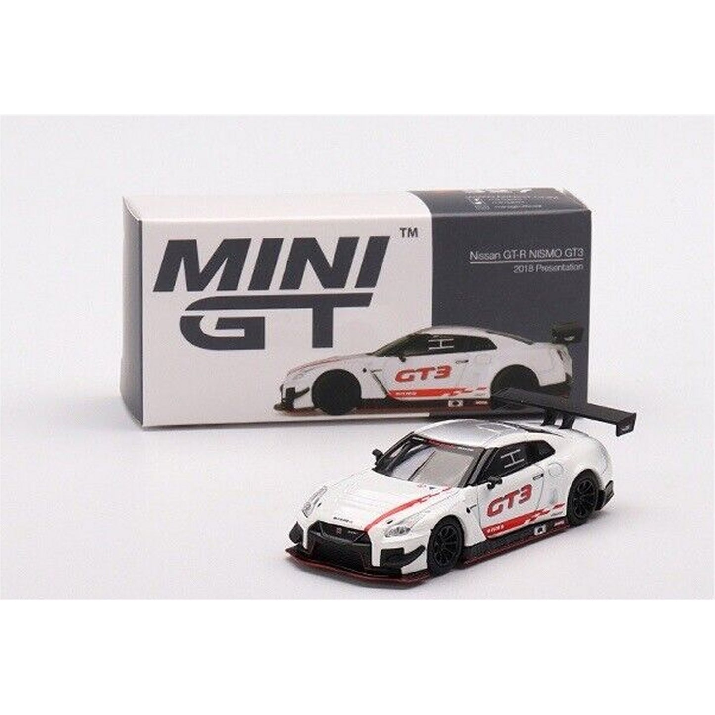 Nissan GT-R Nismo GT3 (Presentation Car 2018) in White/Red
