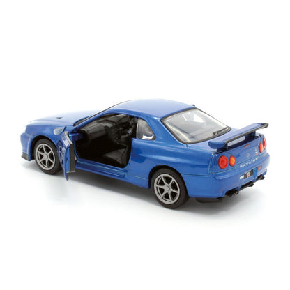 Nissan GT-R R-34 V-Spec II (Pull back and Go) in Blue