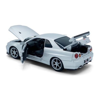 Nissan GT-R R34 V-Spec II (Pull Back and Go with Working Lights and Sound)