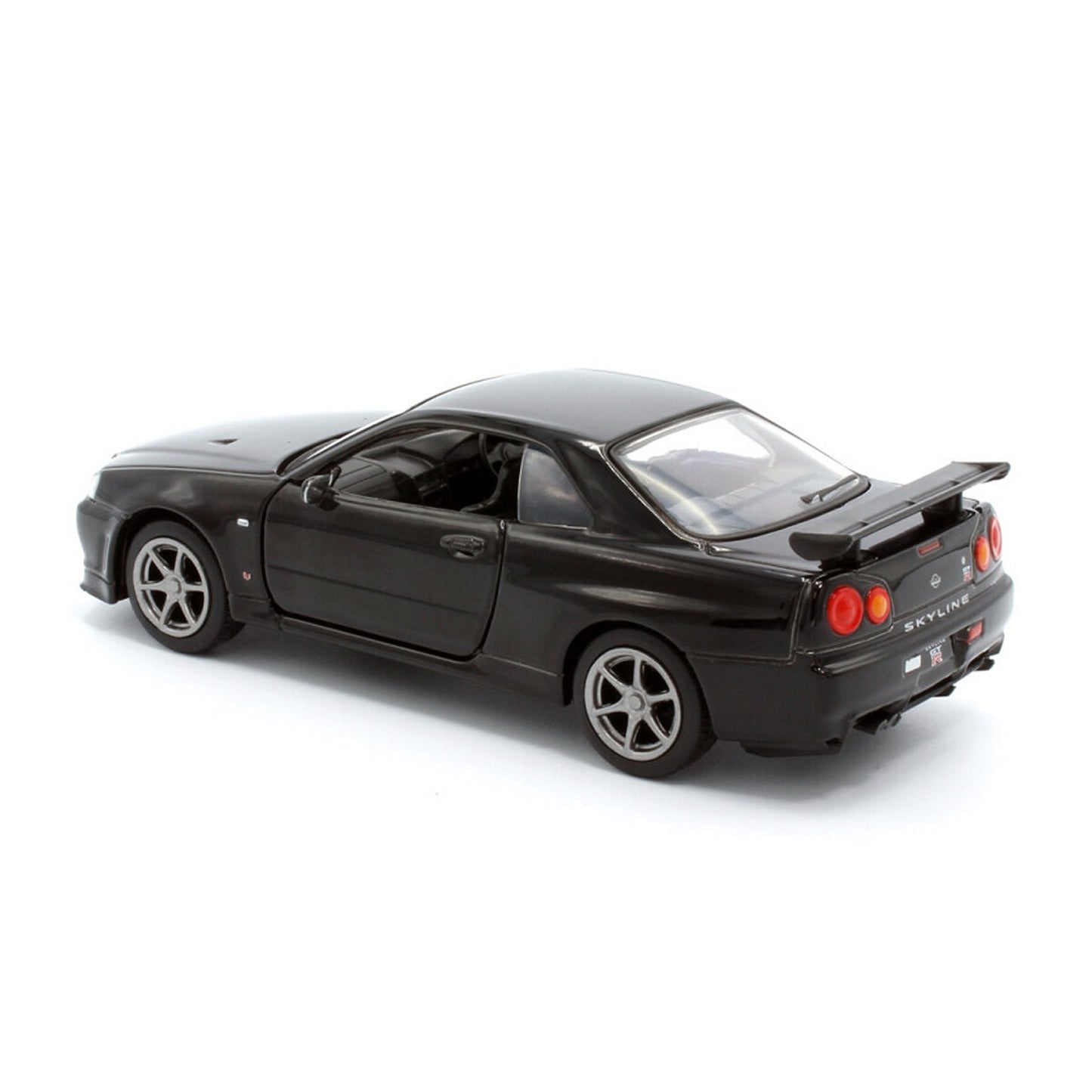 Nissan GT-R R34 V-Spec II (Pull Back and Go) in Black