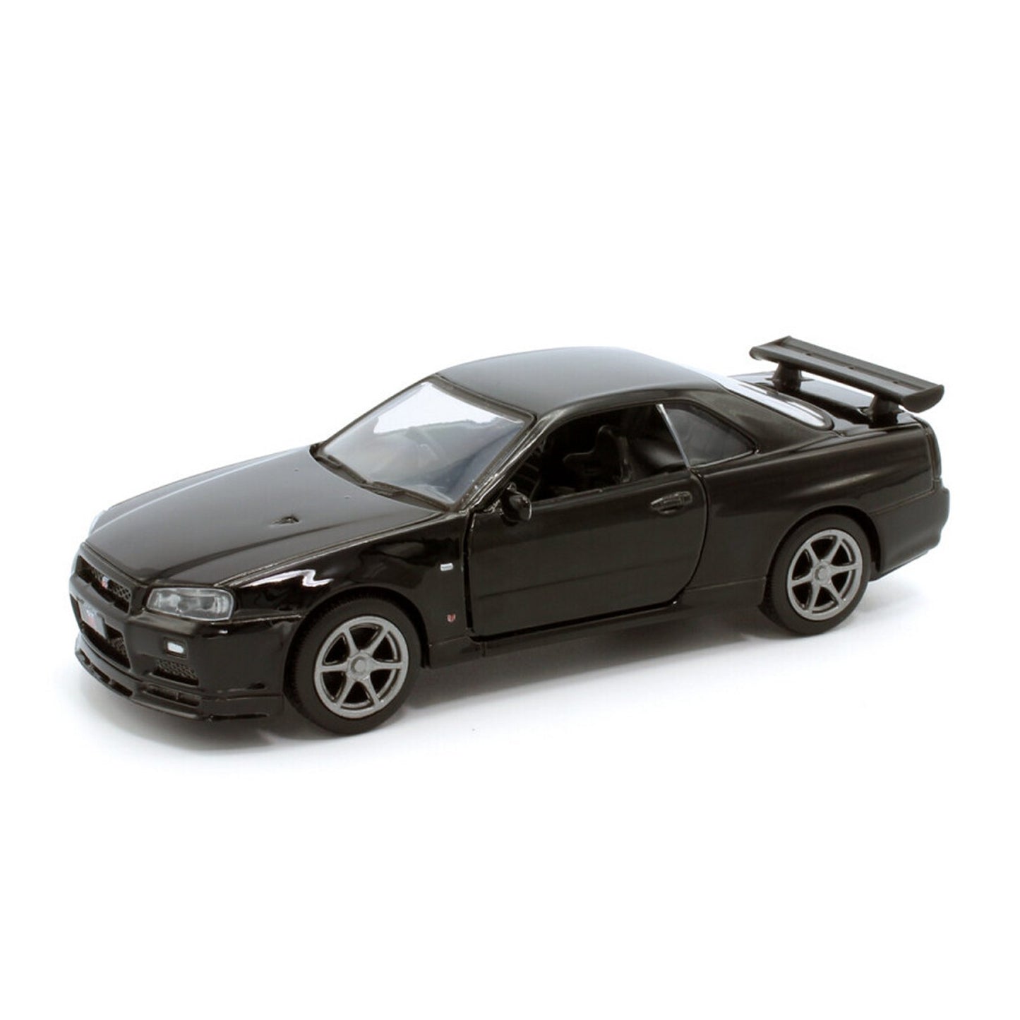 Nissan GT-R R34 V-Spec II (Pull Back and Go) in Black