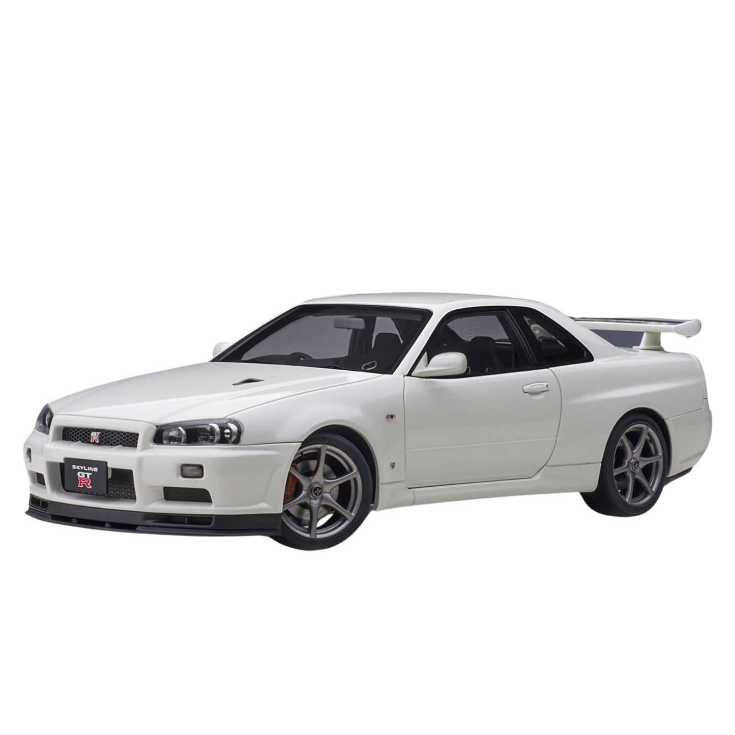 Nissan GT-R V-spec II (R34) in White Pearl