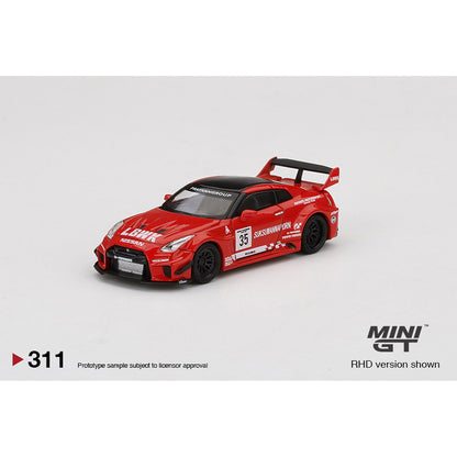 Nissan LB-Silhouette Works GT 35GT-RR (Ver. 1 RHD) in Red