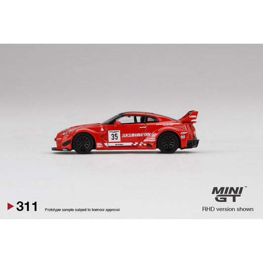 Nissan LB-Silhouette Works GT 35GT-RR (Ver. 1 RHD) in Red