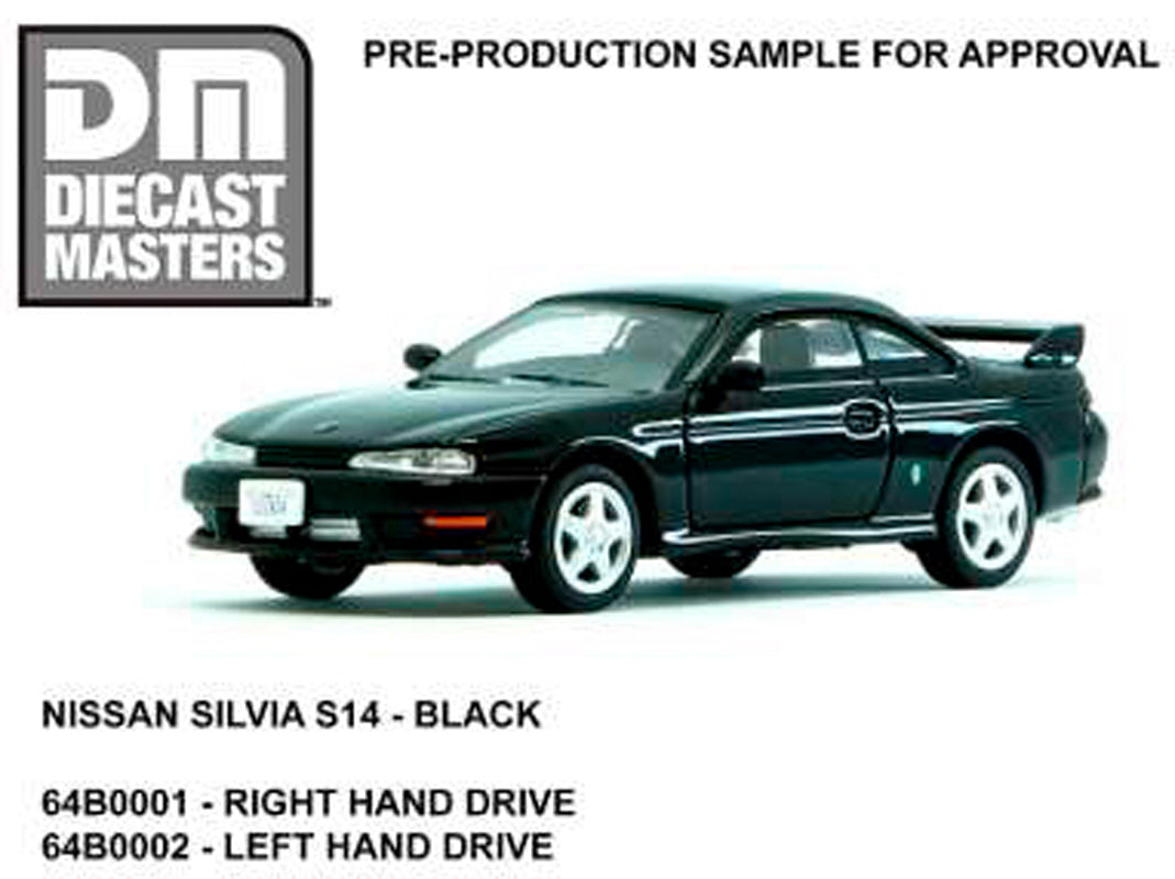 Nissan Silvia S14 (RHD With Container Accessory 1994) in Black