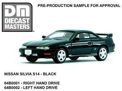 Nissan Silvia S14 (RHD With Container Accessory 1994) in Black