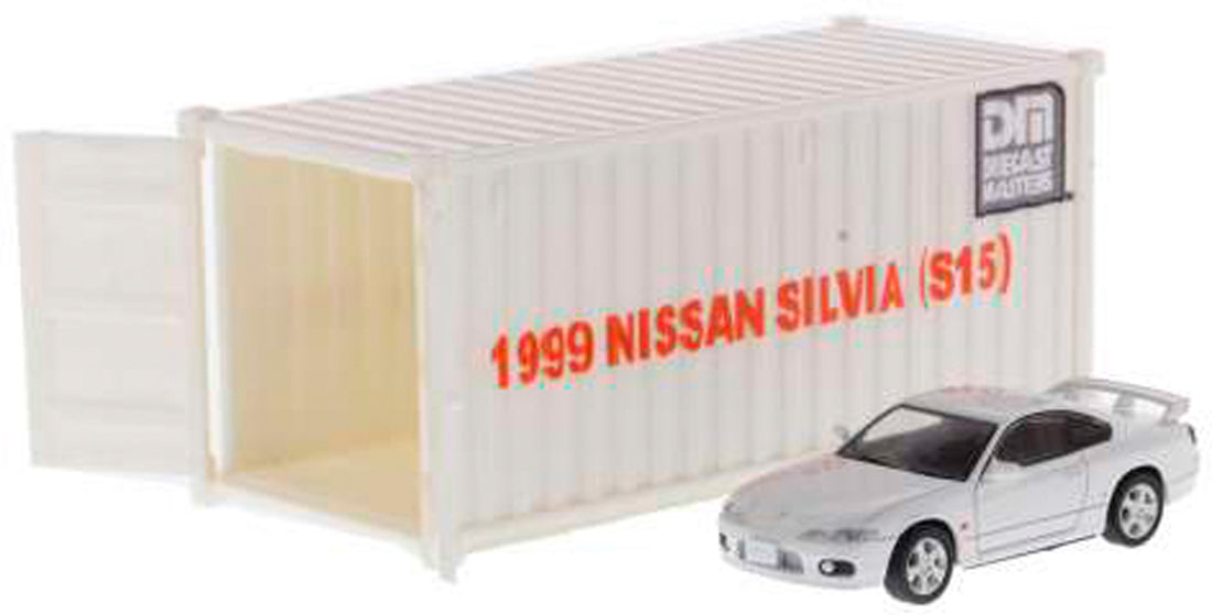 Nissan Silvia S15 (RHD With Container Accessory 1999) in White
