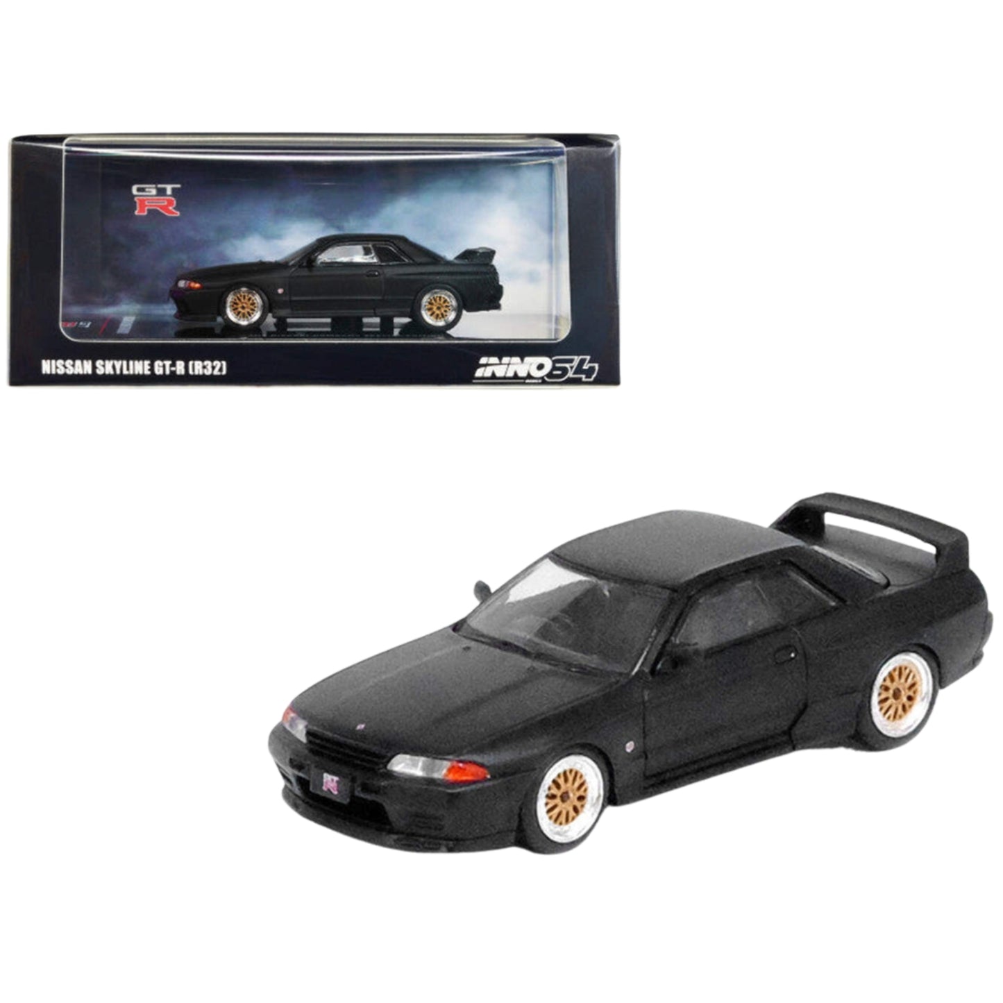 Nissan Skyline GT-R R32 in Matte Black