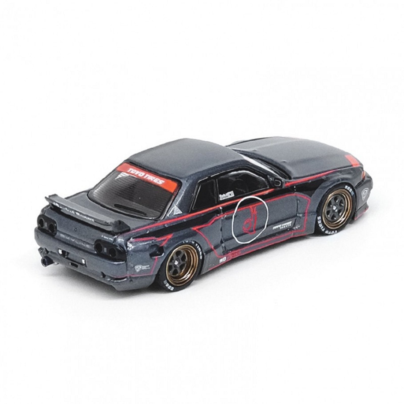 Nissan Skyline GT-R R32 (Pandem By WD Ultimate) in Grey | Inno 64