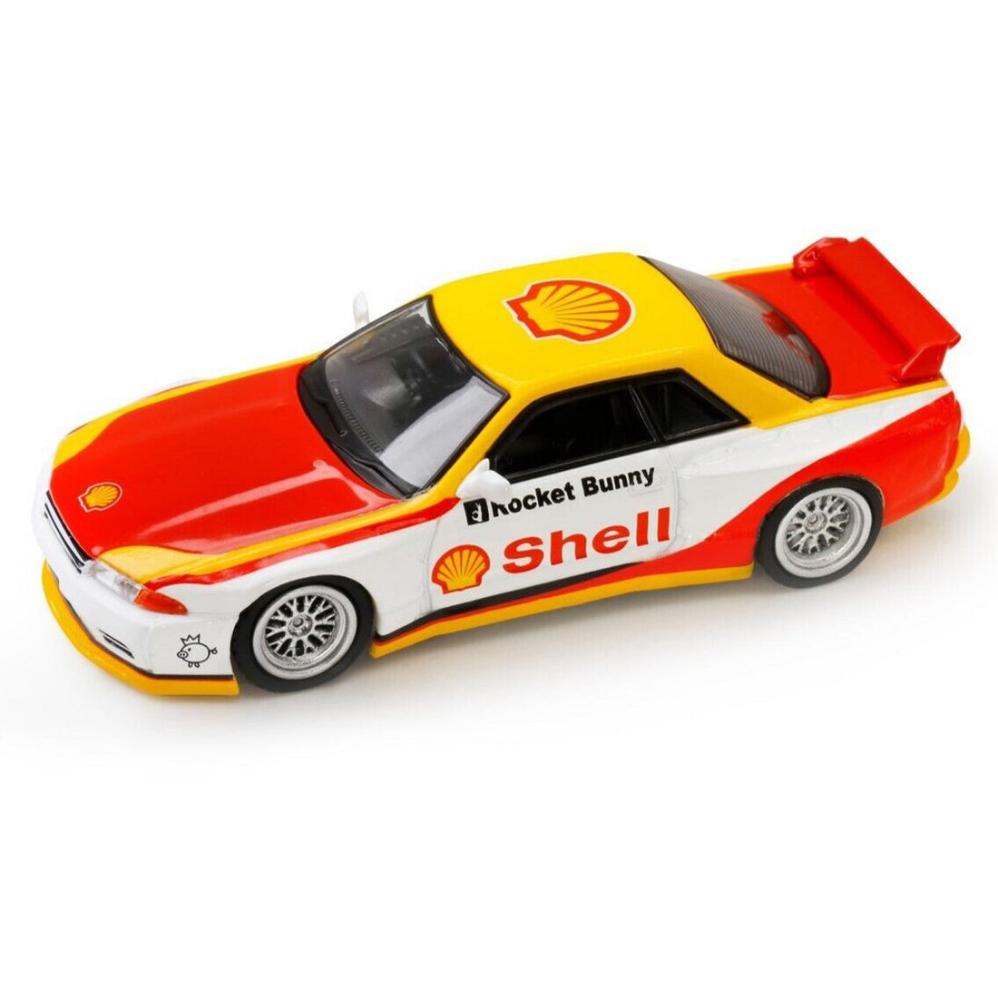 Nissan Skyline GT-R R32 Pandem Rocket Bunny (Shell Livery) in White ...