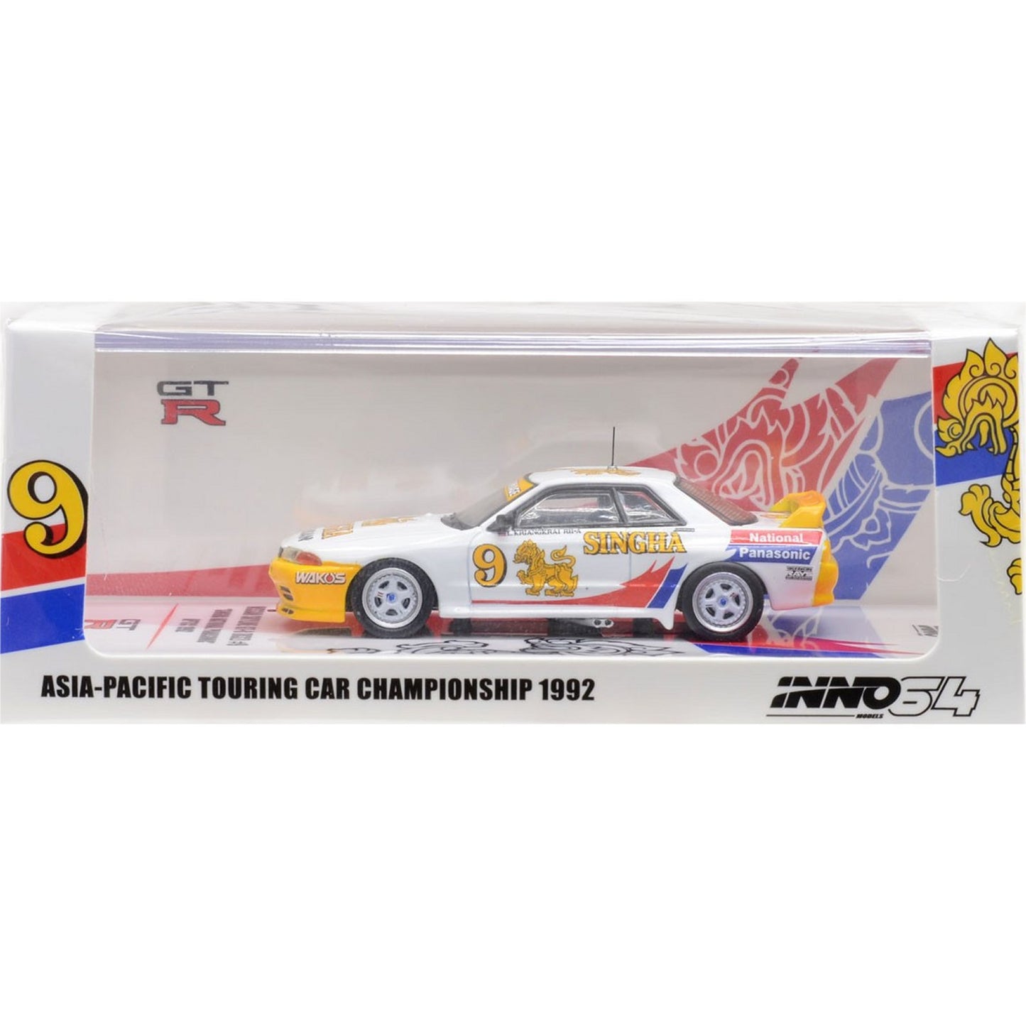 Nissan Skyline GT-R R32 (Asia-Pacific TCC 1992) in White/Yellow