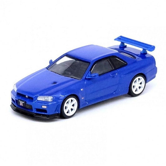 Nissan Skyline GT-R R34 (V-SPEC II NUR) in Bayside Blue