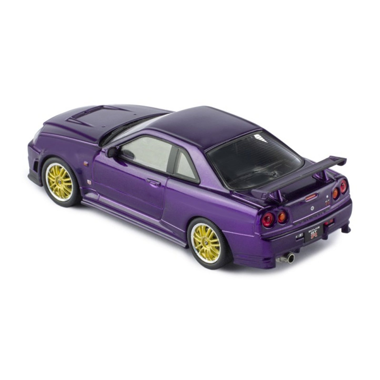 Nissan Skyline GT-R R34 (Customised 2002) in Metallic Lilac