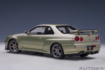 Nissan Skyline GT-R R34 (V-Spec II Nur 2002) in Millenium Jade