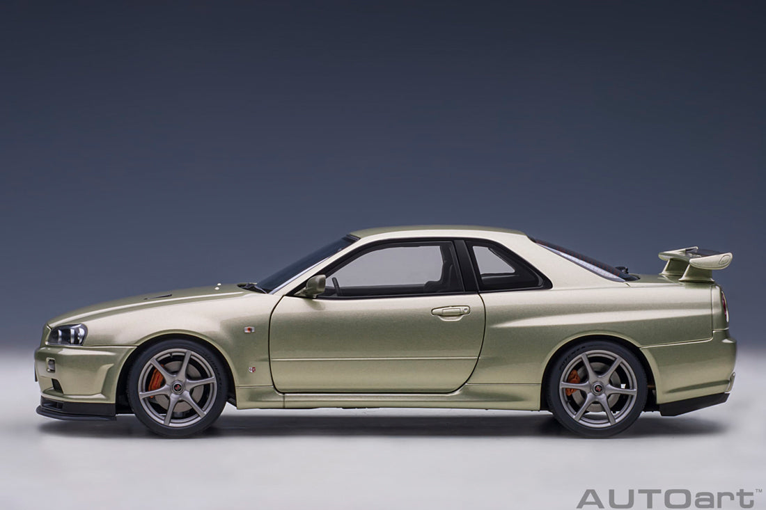 Nissan Skyline GT-R R34 (V-Spec II Nur 2002) in Millenium Jade