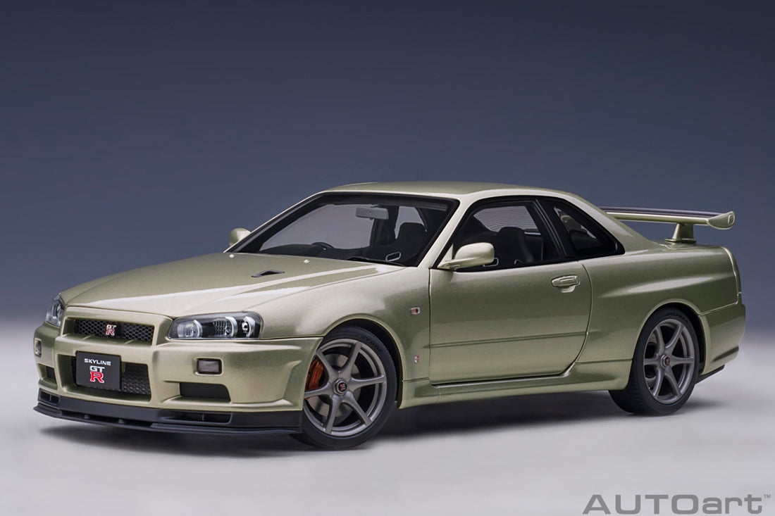 Nissan Skyline GT-R R34 (V-Spec II Nur 2002) in Millenium Jade