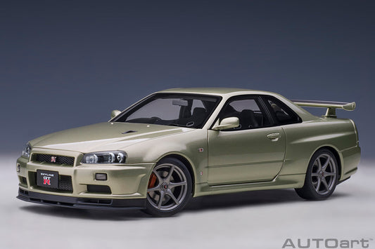 Nissan Skyline GT-R R34 (V-Spec II Nur 2002) in Millenium Jade
