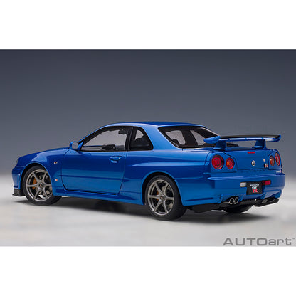 Nissan Skyline GT-R R34 (V-Spec II 2000) in Bayside Blue
