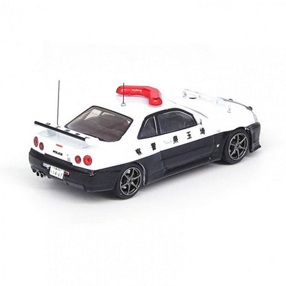 Nissan Skyline GT-R R34 (Japanese Police) in Black/White