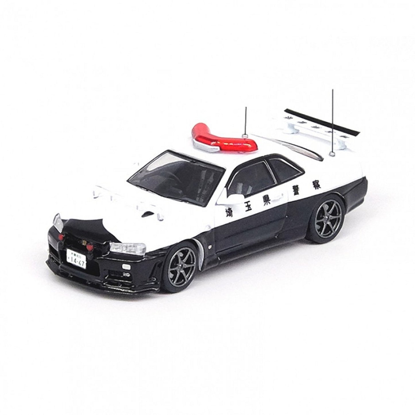 Nissan Skyline GT-R R34 (Japanese Police) in Black/White