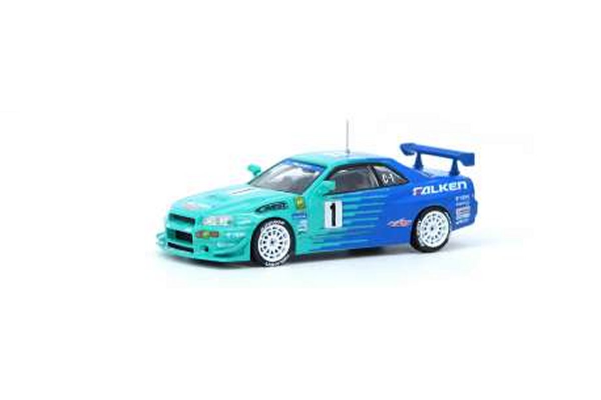Nissan Skyline GT-R R34 (#1 Falken Super Taikyu Winner 2001) in Blue/Green