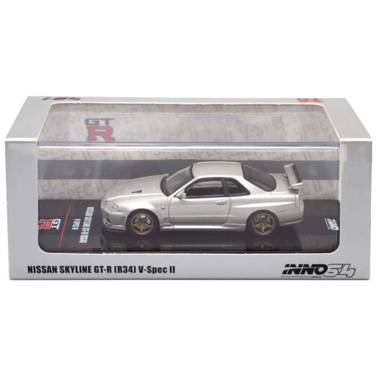 Nissan Skyline GT-R R34 V-Spec II in Silver