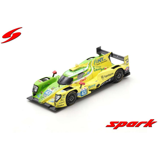 Oreca 07 Gibson Inter Europol D.Heinemeier/F.Schere/P.Fittipaldi (24H Le Mans 2022) in Yellow/Green