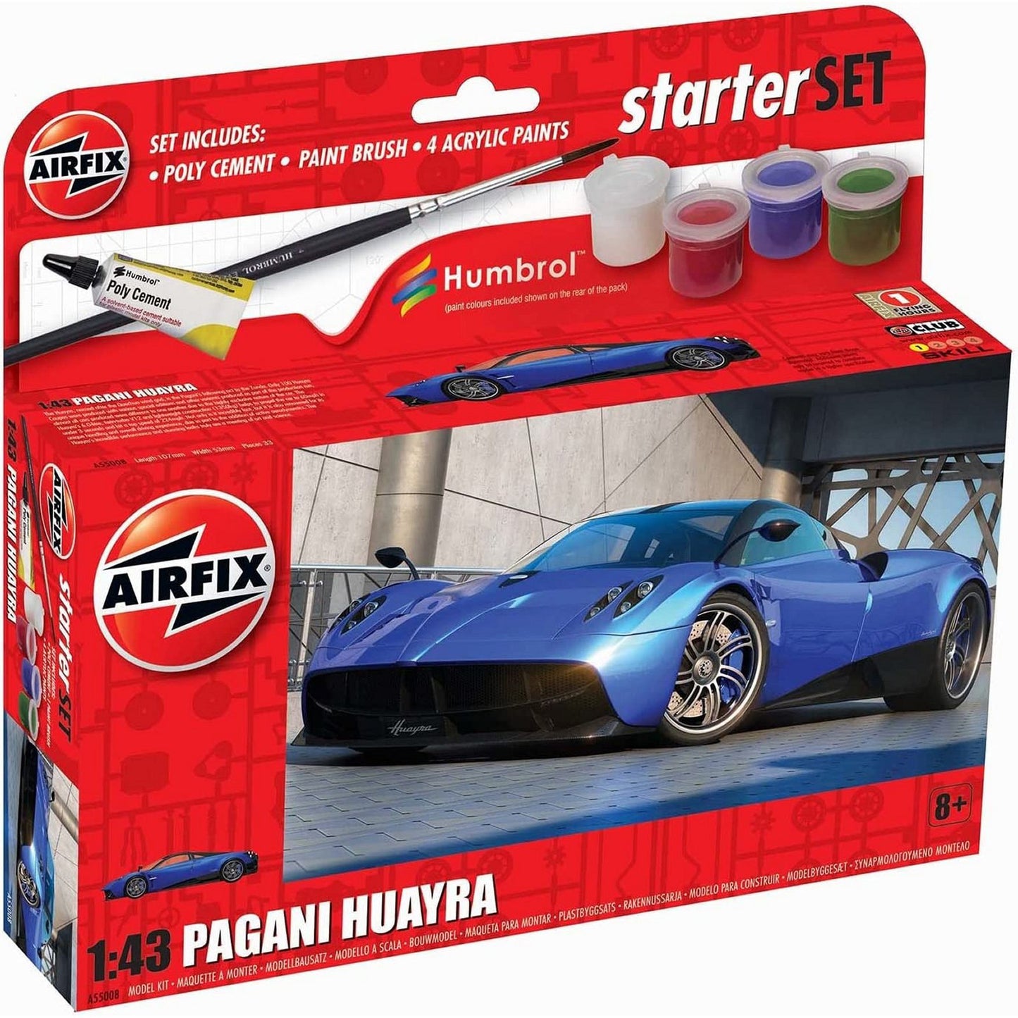 Pagani Huayra [Kit] in Blue