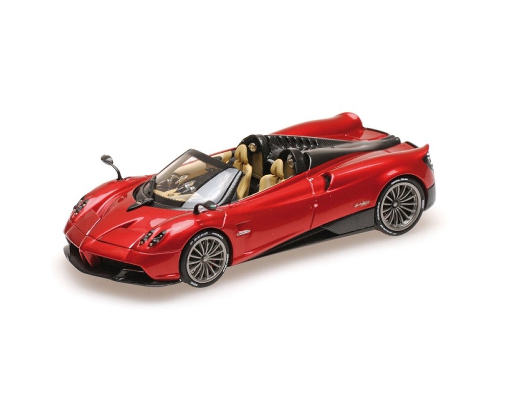 Pagani Huayra Roadster (2017) in Metallic Red