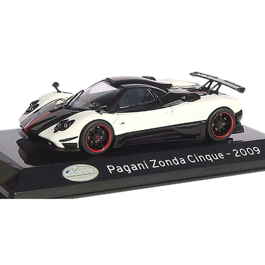 Pagani Zonda Cinque (2009) in White/Black