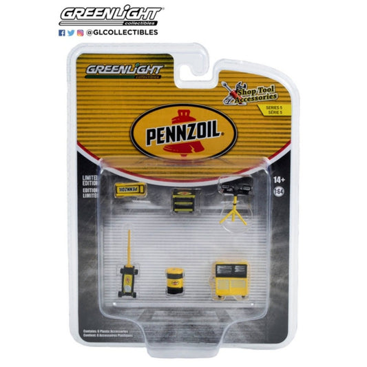 Penzoil Shop Tool Accessories (Series 5) in Yellow/Black