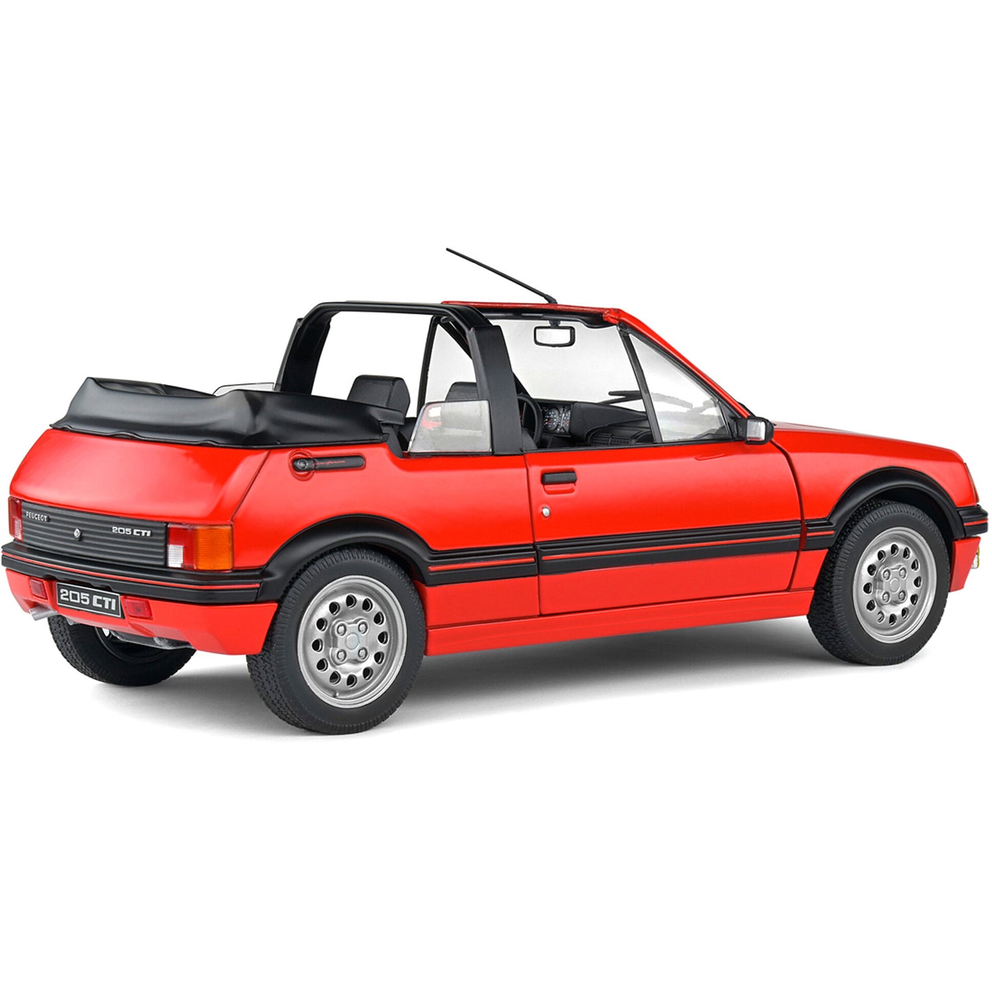Peugeot 205 CTI (1986) in Red