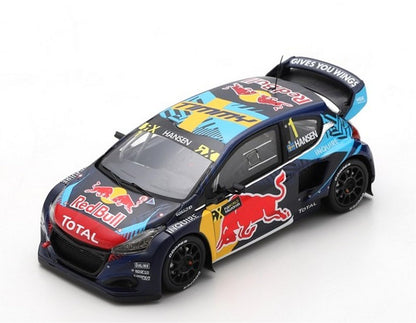 Peugeot 208 WRX Timmy Hansen (Winner Race 7 World RX Spain 2020) in Blue