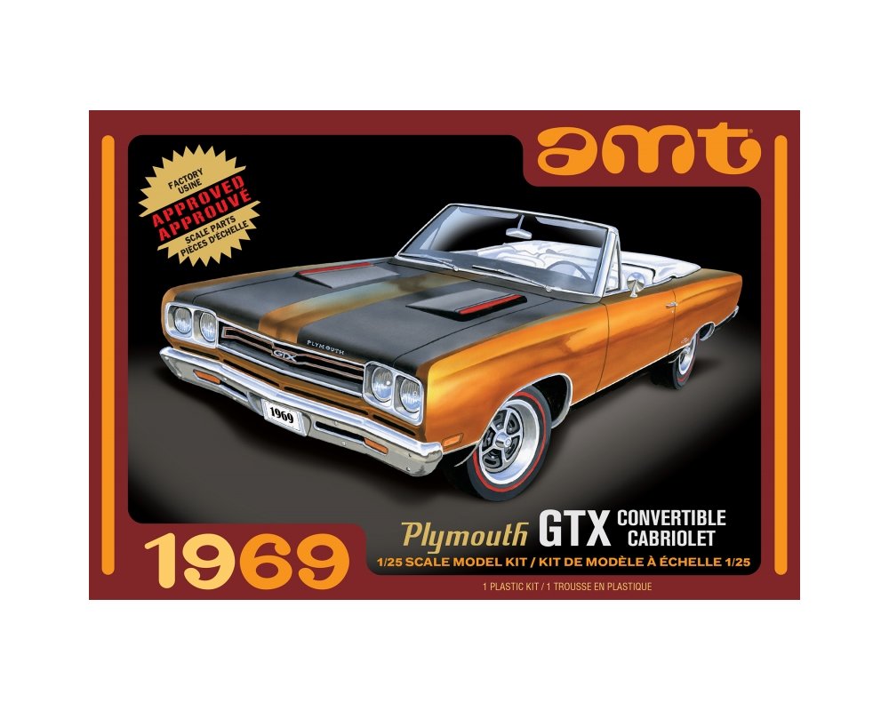 Plymouth GTX Convertible (1969) [Kit] in Orange