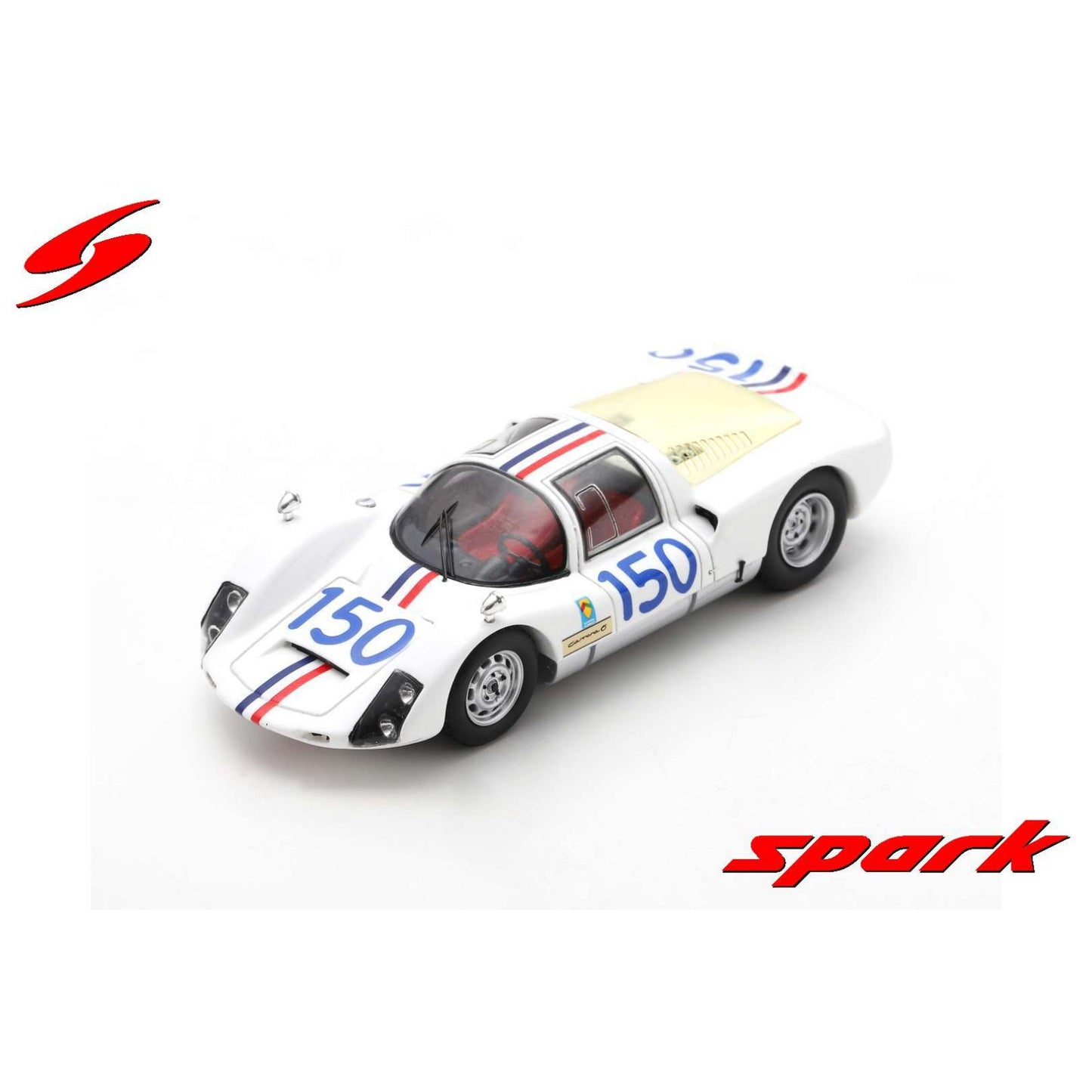 Porsche 906 C.Bourillot/U.Maglioli (5th Traga Florio 1966) in White