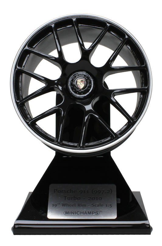Porsche 911 (997.2) Turbo Wheel Rim Replica (2010) in Black