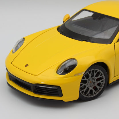 Porsche 911 Carrera 4S in yellow