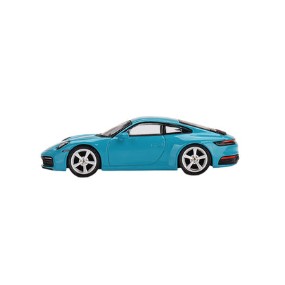 Porsche 911 Carrera S (992) in Miami Blue