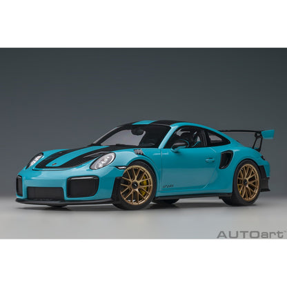 Porsche 911 GT2 RS (991.2 Weissach Package 2017) in Miami Blue