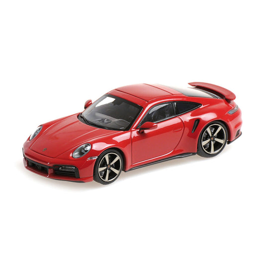 Porsche 911 Turbo S (992 2020) in Red