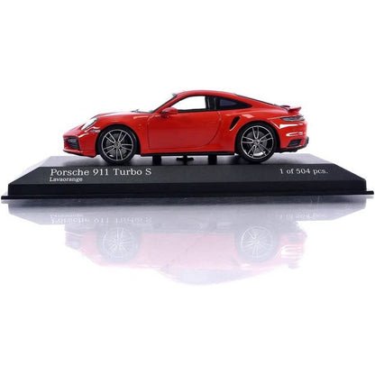 Porsche 911 Turbo S (992 2020) in Orange