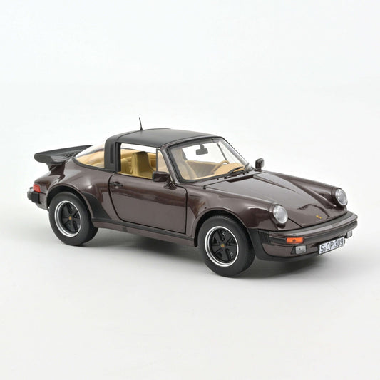 Porsche 911 Turbo Targa 3.3 (1987) in Metallic Brown