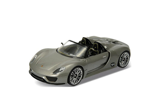 Porsche 918 Spyder Concept in Metallic Grey