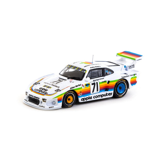 Porsche 935 K3 B.Rahal B.Garretson A.Moffat (No.71 Apple Livery 24h Lemans 1980) in White/Orange/Blue/Yellow