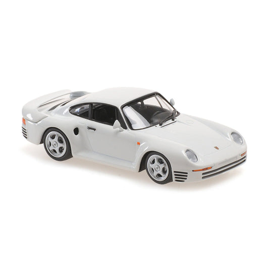 Porsche 959 (1987) in Metallic White