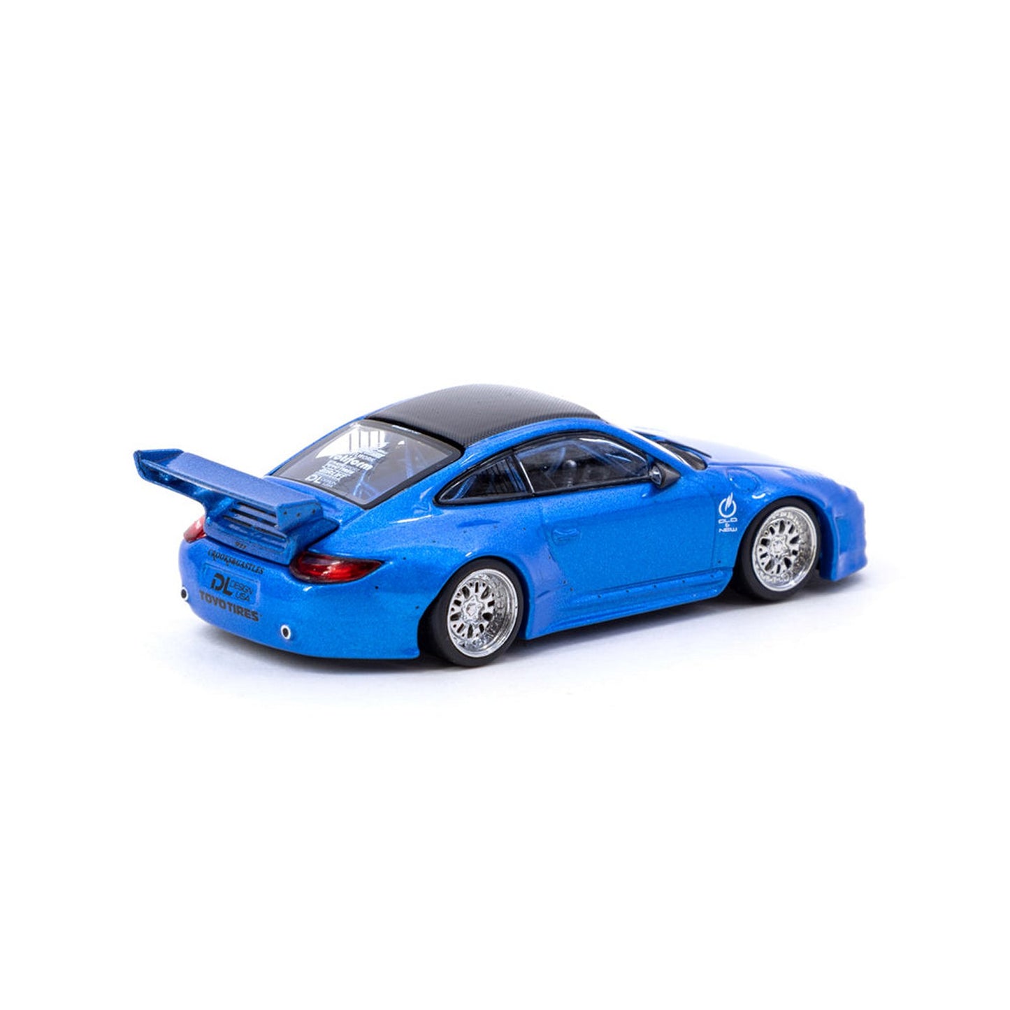 Porsche 997 (Old And New Body Kit) in Blue