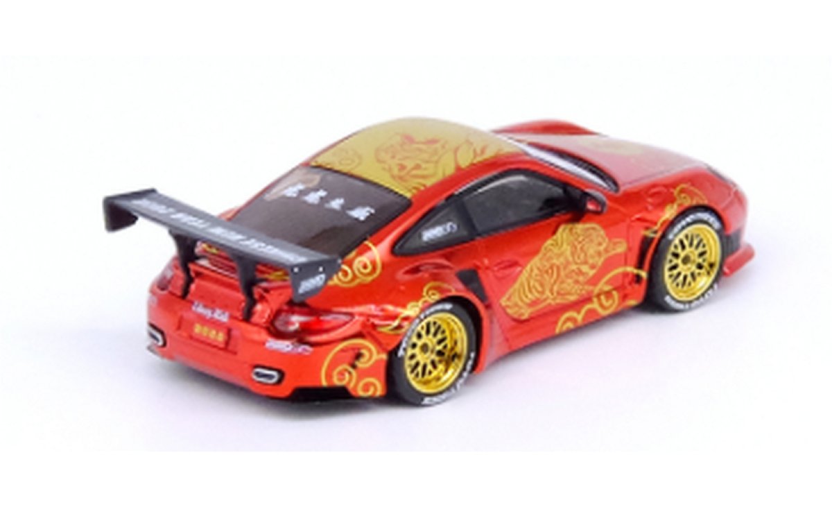 Porsche 997 Liberty Walk (Year Of The Tiger 2022) in Red/Yellow